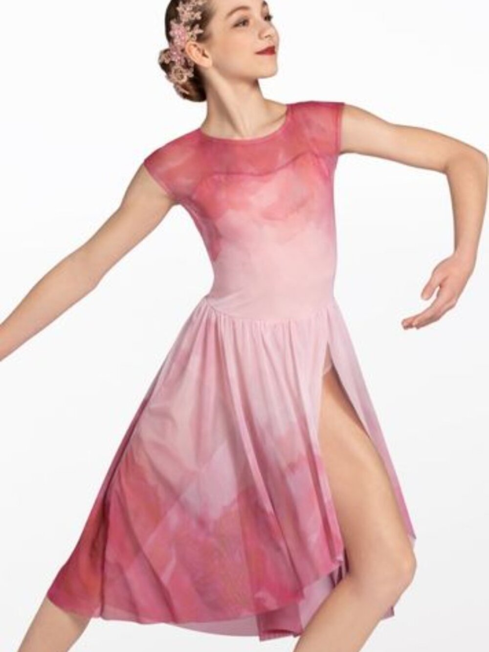 Weissman Ombre Pink Lyrical Dance Costume